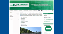 Desktop Screenshot of km-gehaeusetech.de